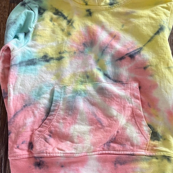 Vanilla Star Tie-Dye Kids Hoodie - Multicolor - Picture 2 of 3